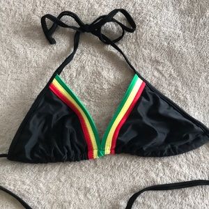 Rasta Bathing Suit Top
